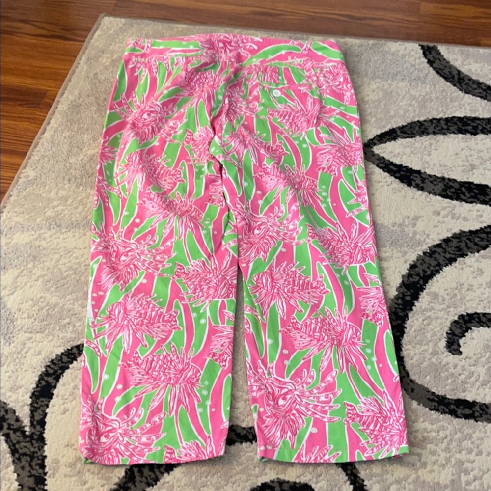 Lilly Pulitzer Lion Fish Crop Pants!